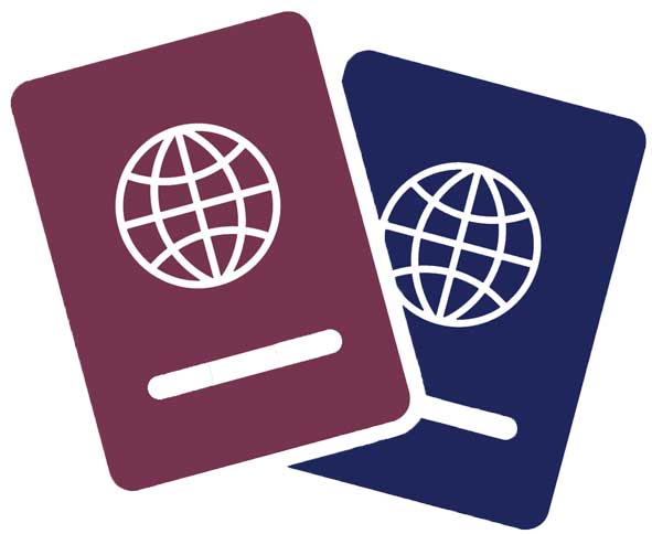 German citizenship requirements - German and USA passport